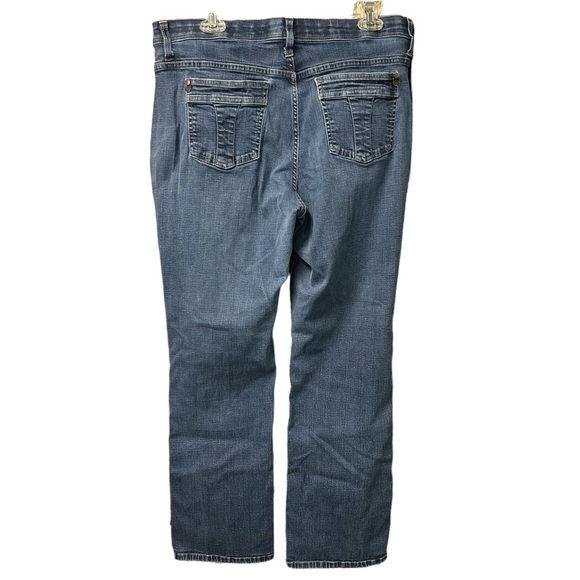 Lee Women’s Comfort Waistband Stretch Jeans Size 16 Medium - Picture 3 of 9